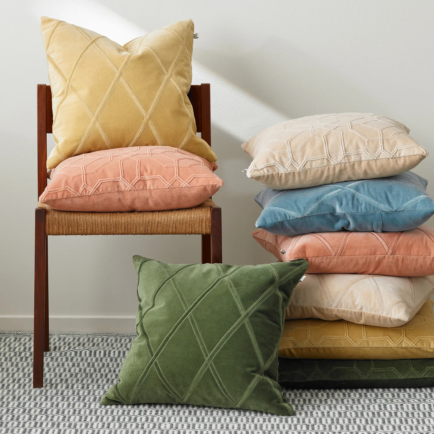 Taie Nandi 50x50cm, Beige Chhatwal & Jonsson