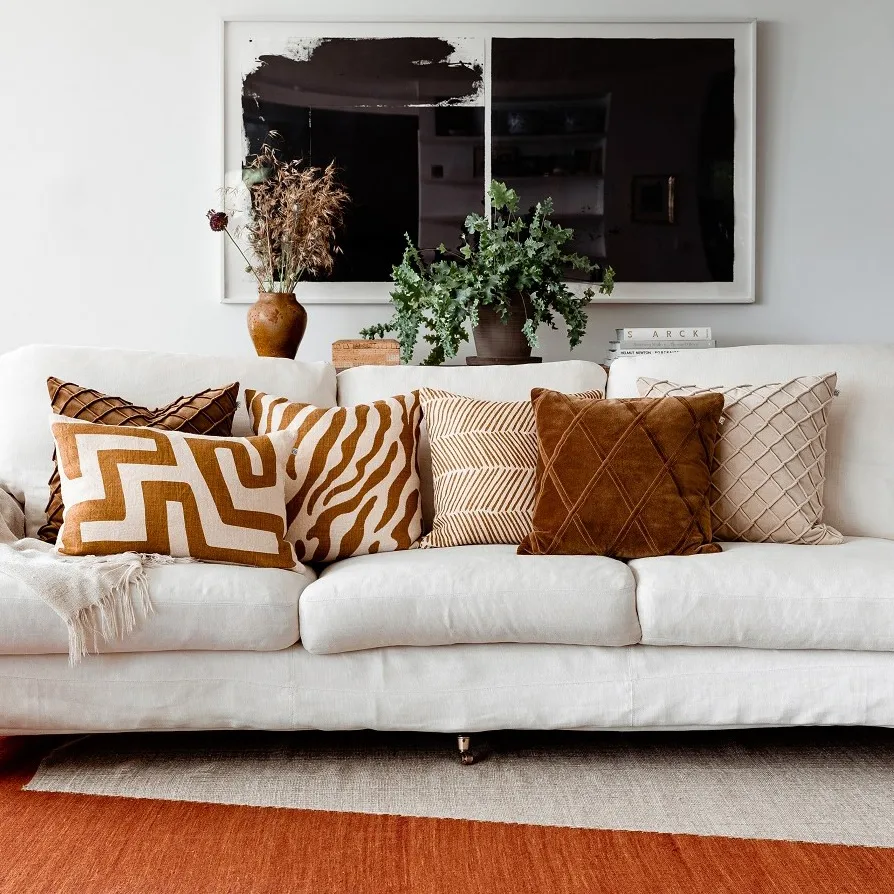 Taie Rama 50x50 cm, Taupe Chhatwal & Jonsson