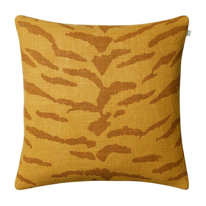 Taie Veena 50x50 cm, Spicy yellow-taupe Chhatwal & Jonsson