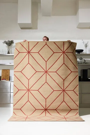 Tapis Ayur - Beige-Rust, 270x180 cm - Chhatwal & Jonsson