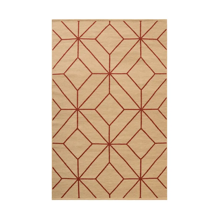 Tapis Ayur - Beige-Rust, 320x230 cm - Chhatwal & Jonsson