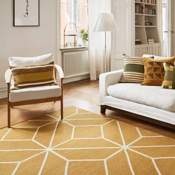 Tapis Ayur - Masala Yellow-Off White, 320x230 cm - Chhatwal & Jonsson