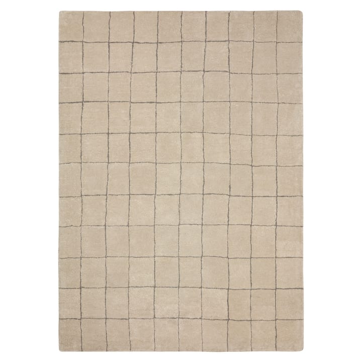 Tapis Chakra  170 x 240 cm recyclé - Blanc cassé – gris - Chhatwal & Jonsson