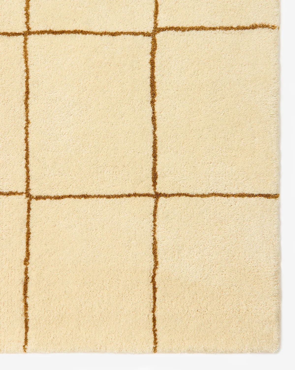 Tapis Chakra, Khaki-masala yellow 180x270 cm Chhatwal & Jonsson