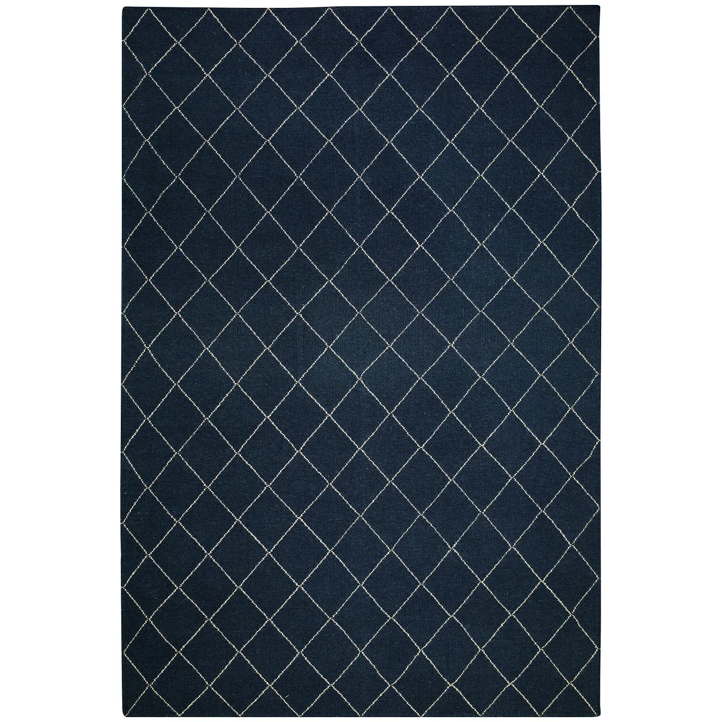 Tapis Diamond 230x336 cm, Mélange bleu – blanc cassé Chhatwal & Jonsson