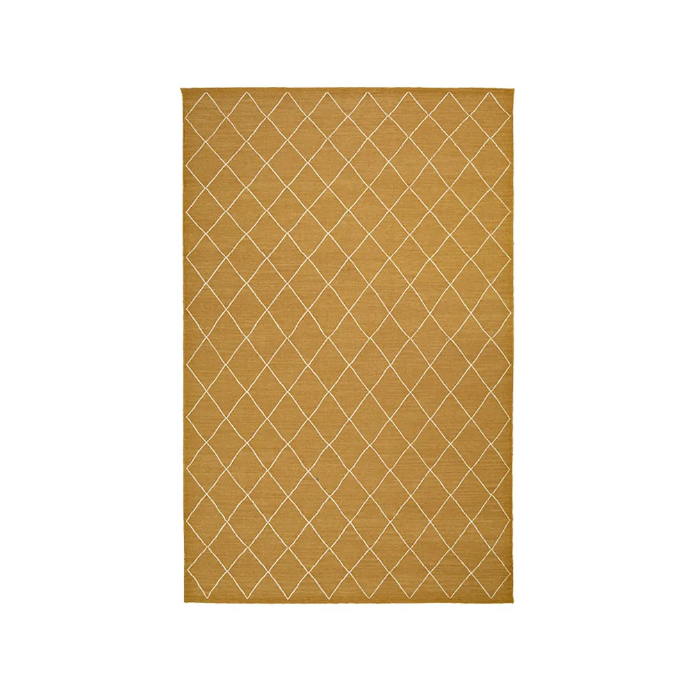 Tapis Diamond, Masala yellow/off white, 230x336 cm Chhatwal & Jonsson