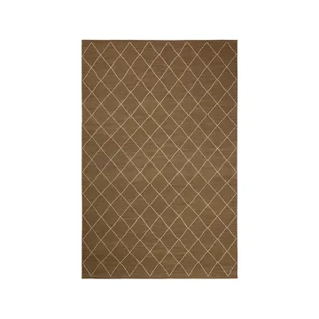 Tapis Diamond - Mocha/offwhite, 230x336 cm - Chhatwal & Jonsson