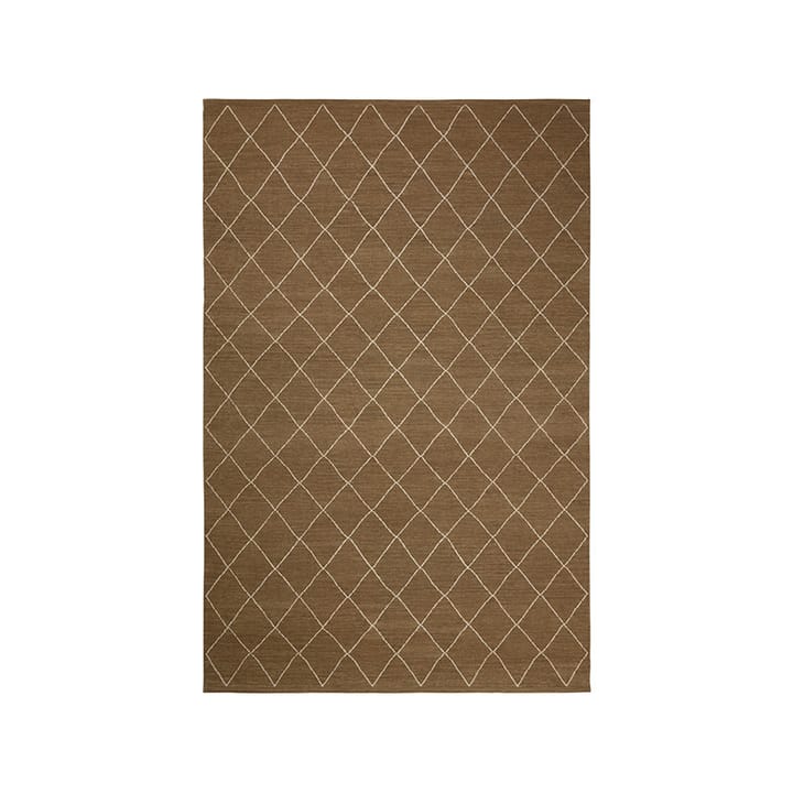 Tapis Diamond - mocha/offwhite, 230x336 cm - Chhatwal & Jonsson