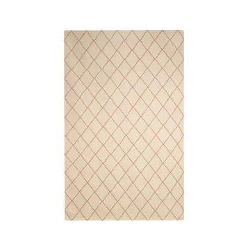 Tapis Diamond - Off white/orange, 230x336 cm - Chhatwal & Jonsson