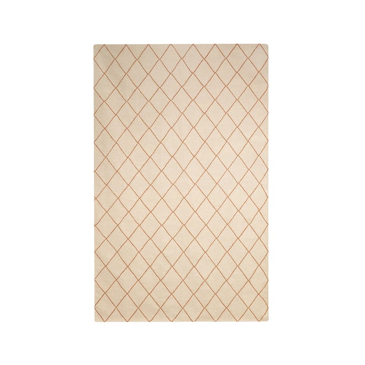 Tapis Diamond - off white/orange, 230x336 cm - Chhatwal & Jonsson