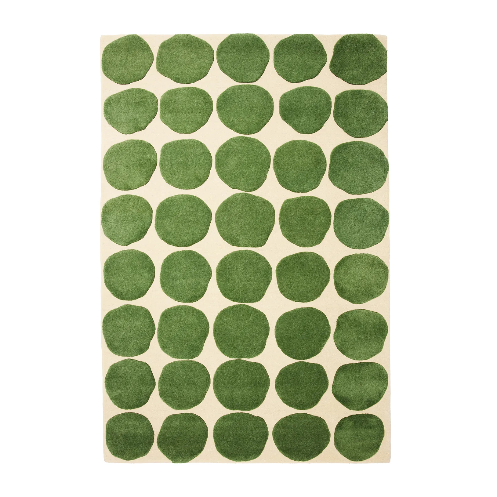 Tapis Dots, Khaki-cactus green 180x270 cm Chhatwal & Jonsson