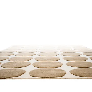 Tapis Dots - light khaki/light beige, 180x270 cm - Chhatwal & Jonsson