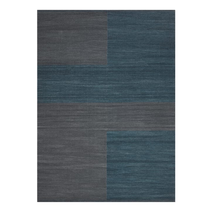 Tapis en laine Ganga 170x240 cm - Greyish blue-dark blue - Chhatwal & Jonsson