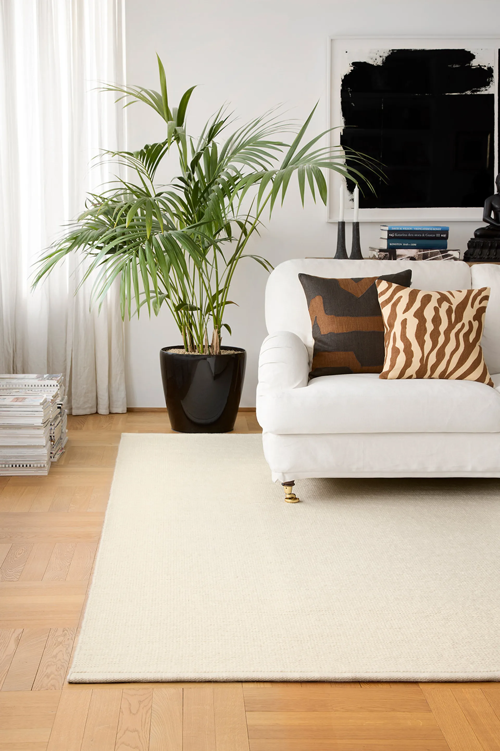 Tapis en laine Kashmir, Off White, 170x240 cm Chhatwal & Jonsson