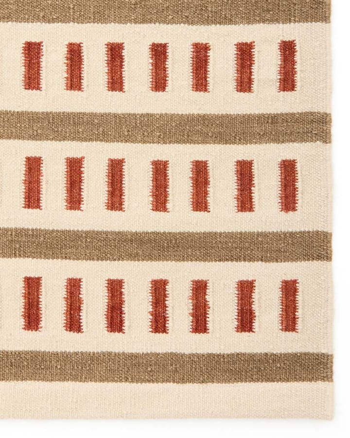 Tapis en laine Ladakh 180x270 cm, Off white-beige-rust Chhatwal & Jonsson