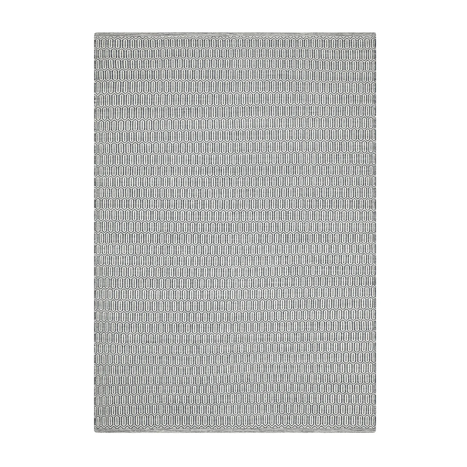 Tapis en laine Mohini 80x250 cm, Bleu Chhatwal & Jonsson