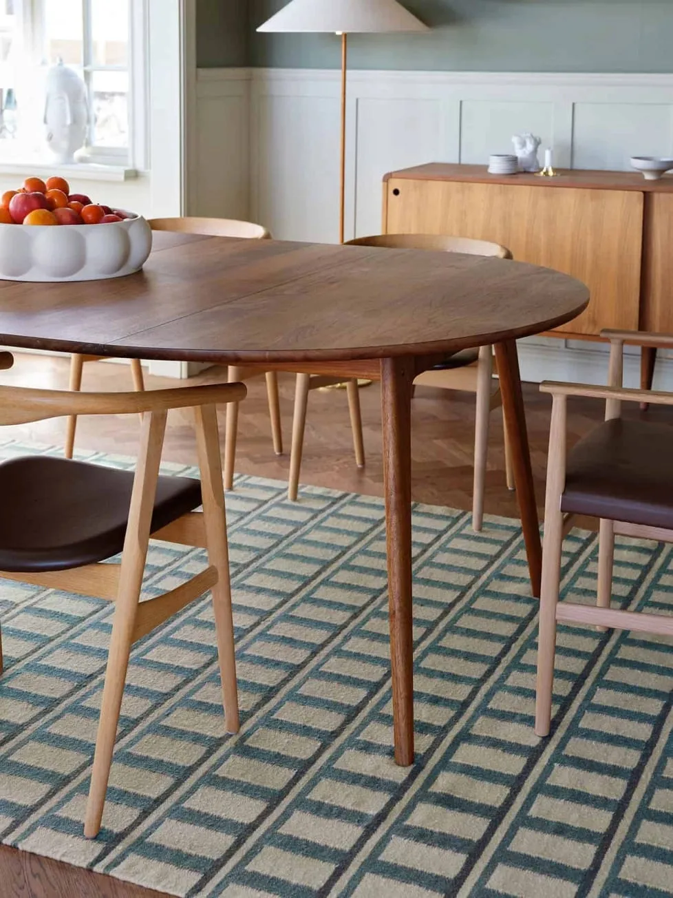 Tapis en laine Mysore 180x270 cm, Off white-heaven blue Chhatwal & Jonsson