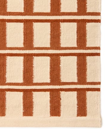 Tapis en laine Mysore - Beige-apricot orange, 180x270cm - Chhatwal & Jonsson