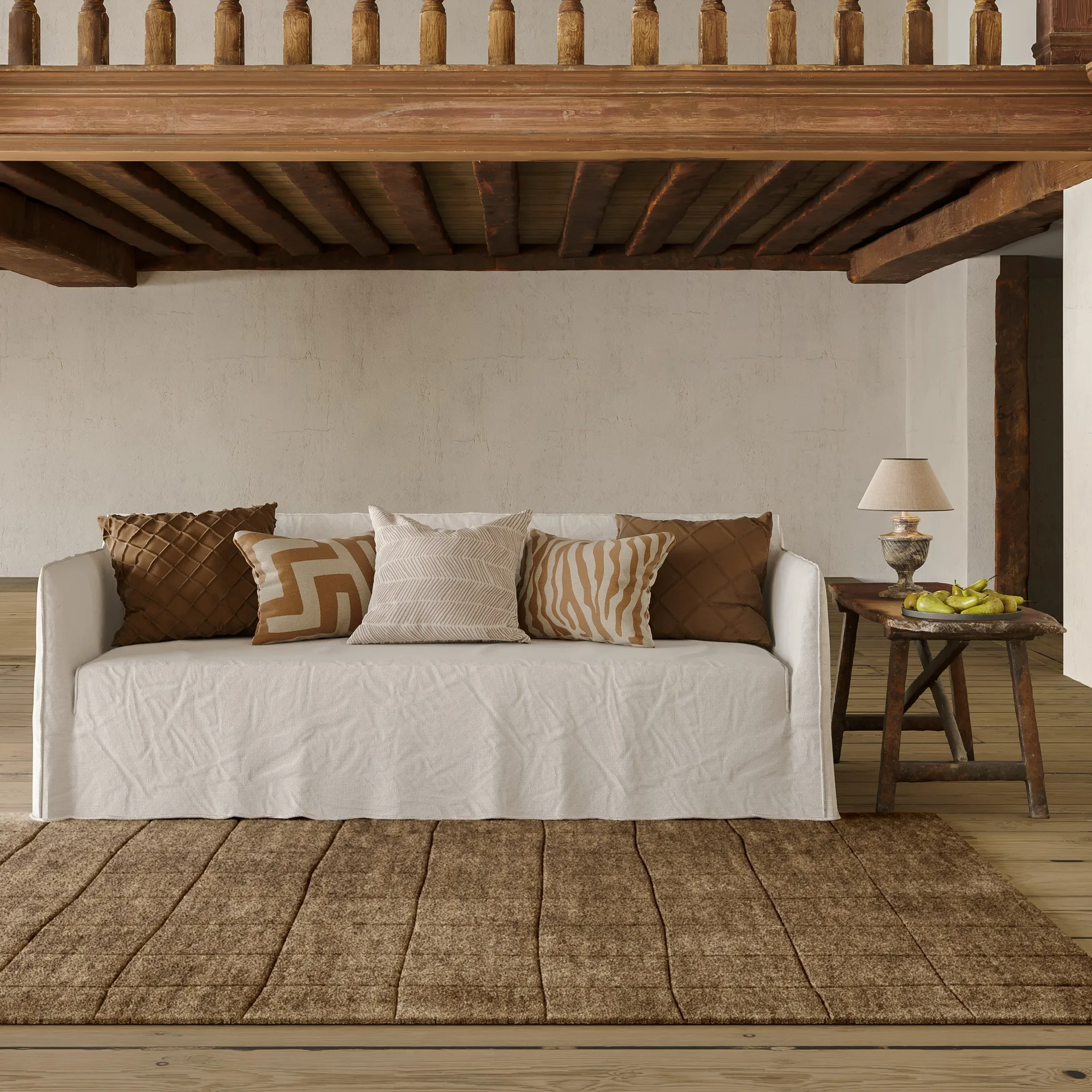 Tapis en laine Nari 170x240 cm, Taupe Chhatwal & Jonsson