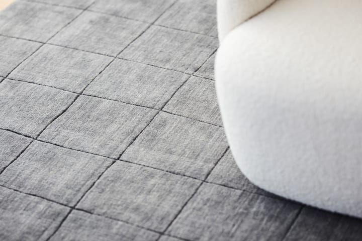 Tapis en laine Nari 250x350 cm, Light grey Chhatwal & Jonsson
