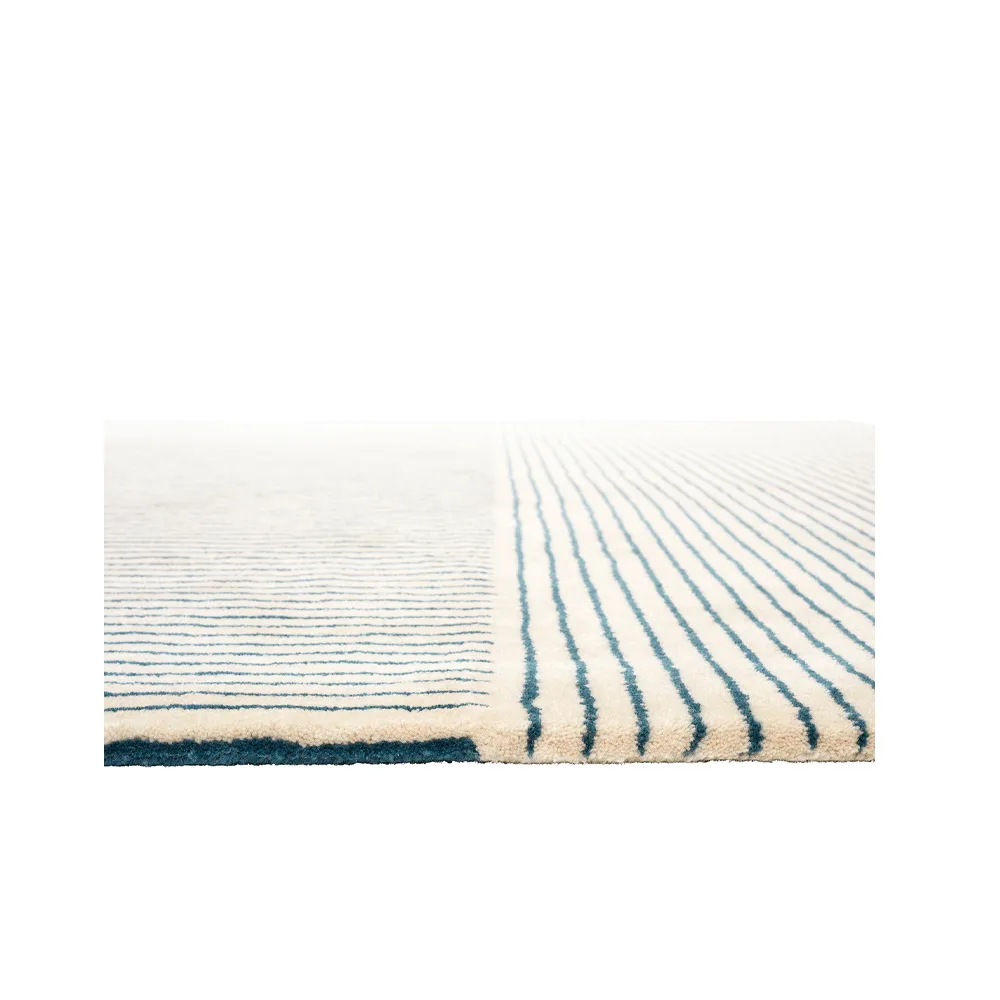 Tapis en laine Radha 180x270 cm, Off white-heaven blue Chhatwal & Jonsson