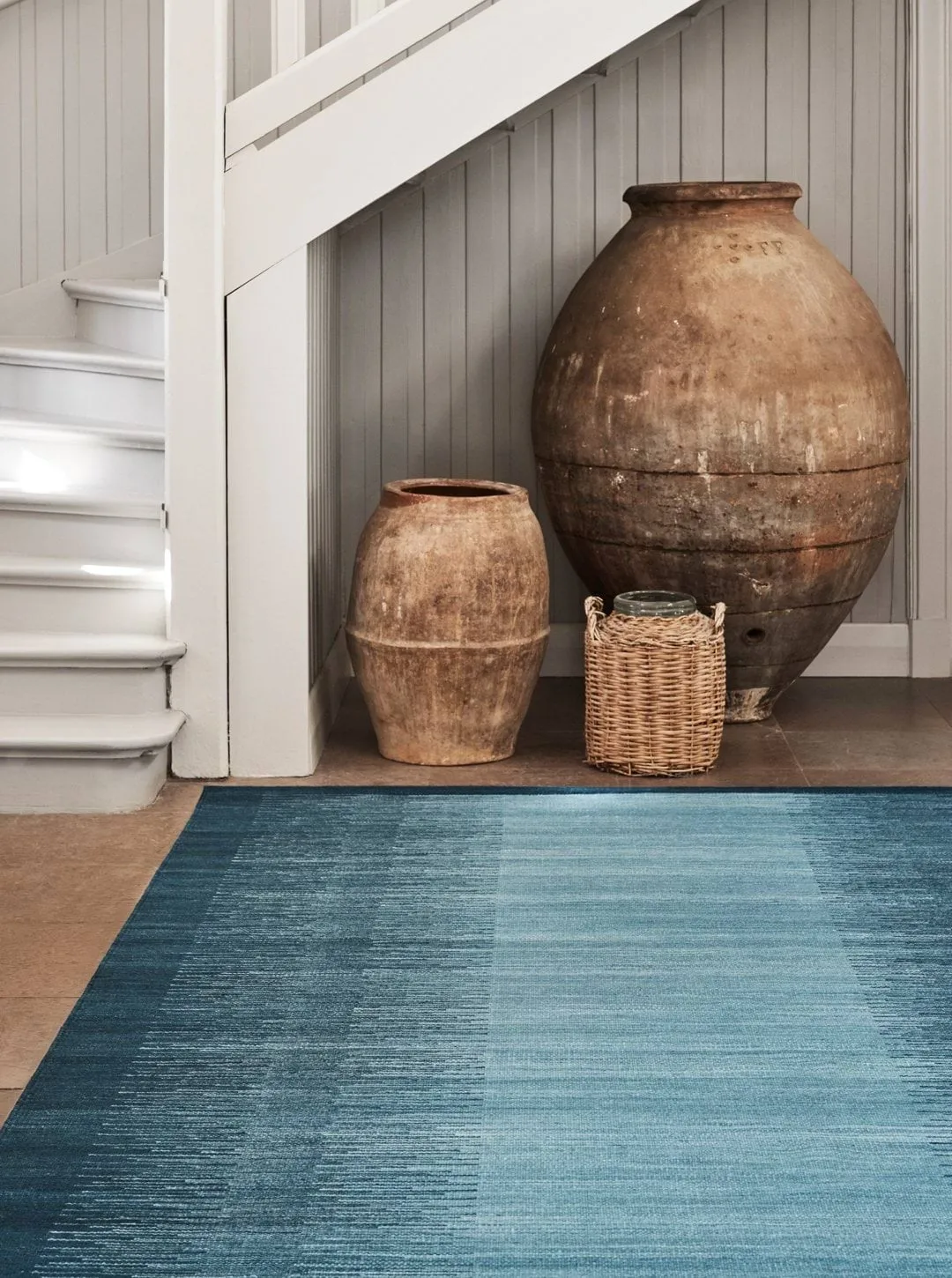 Tapis en laine Tapti, Blue-Heaven Blue, 320x230 cm Chhatwal & Jonsson
