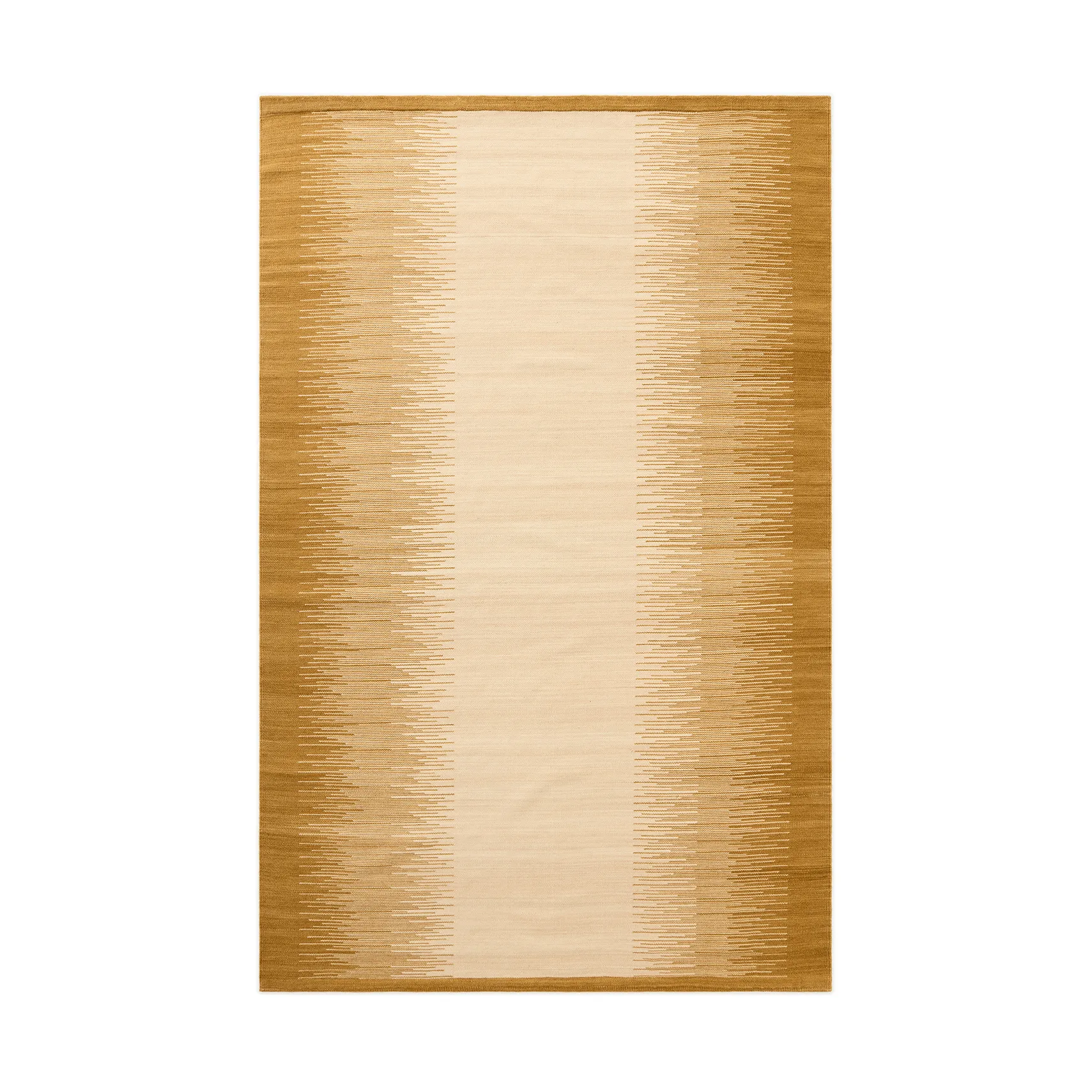 Tapis en laine Tapti, Masala Yellow-Off White, 270x180 cm Chhatwal & Jonsson