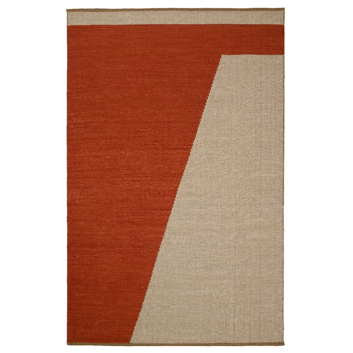 Tapis en laine Una 180x270cm - Rust-beige-Blanc cassé - Chhatwal & Jonsson