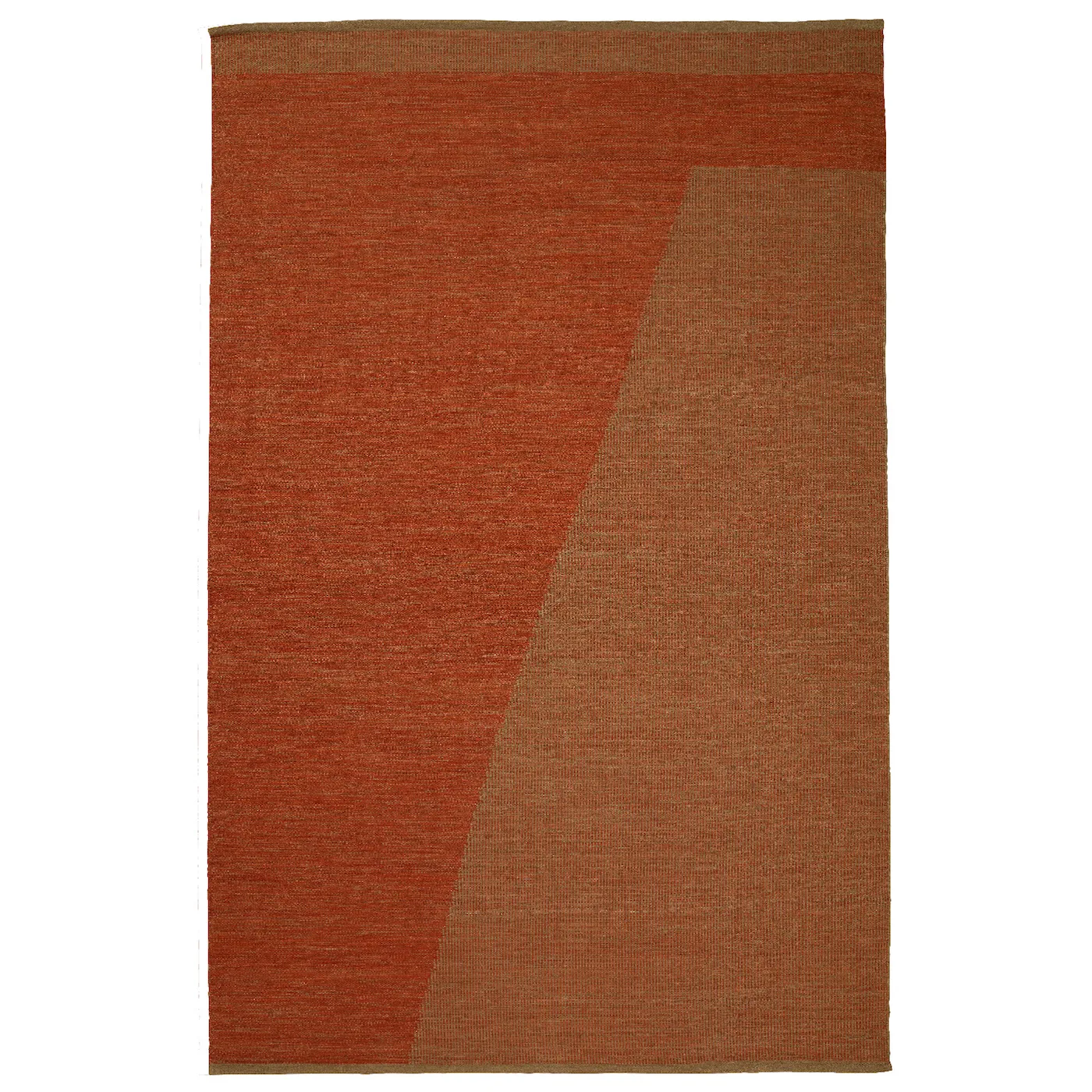 Tapis en laine Una 230x320cm, Rust-beige Chhatwal & Jonsson