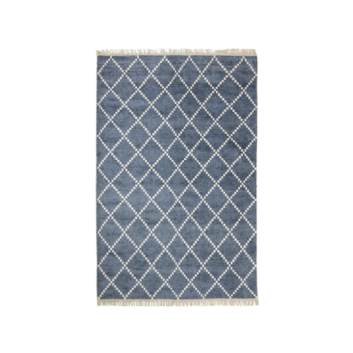 Tapis Kochi - blue melange/offwhite, 180x270 cm - Chhatwal & Jonsson