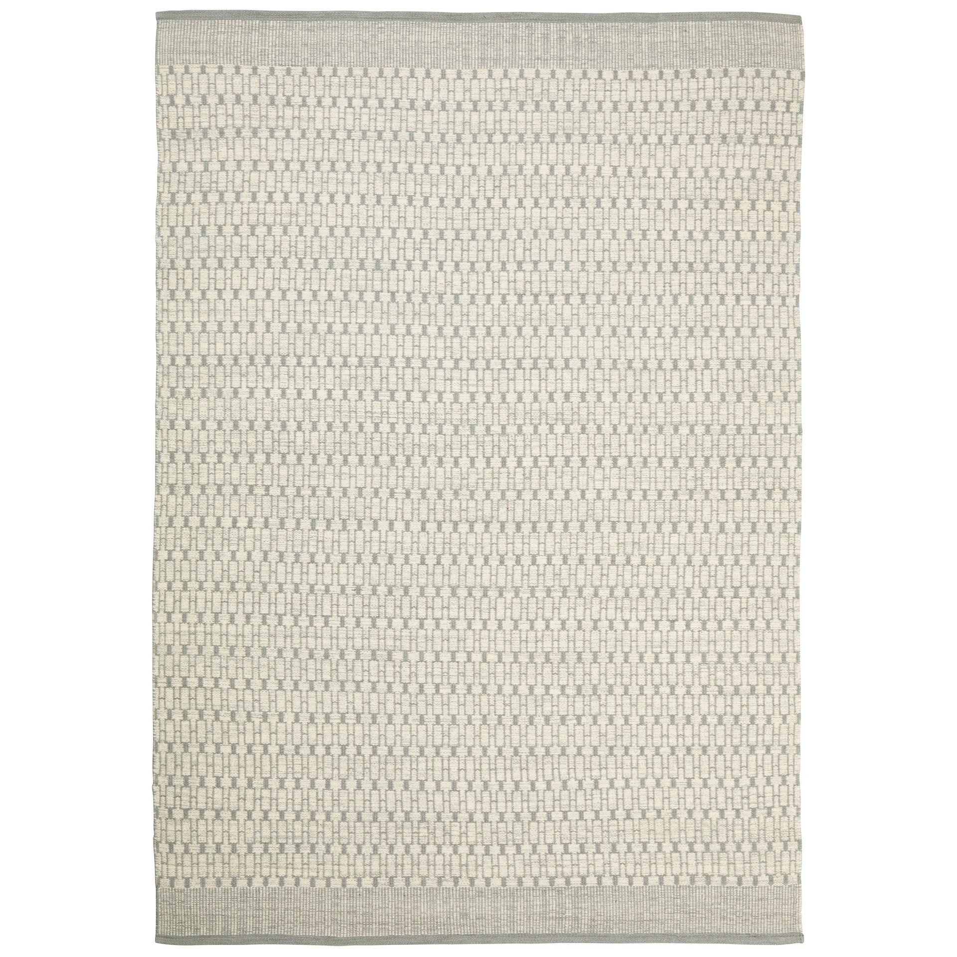 Tapis Mahi 170x240 cm, Blanc cassé – gris clair Chhatwal & Jonsson