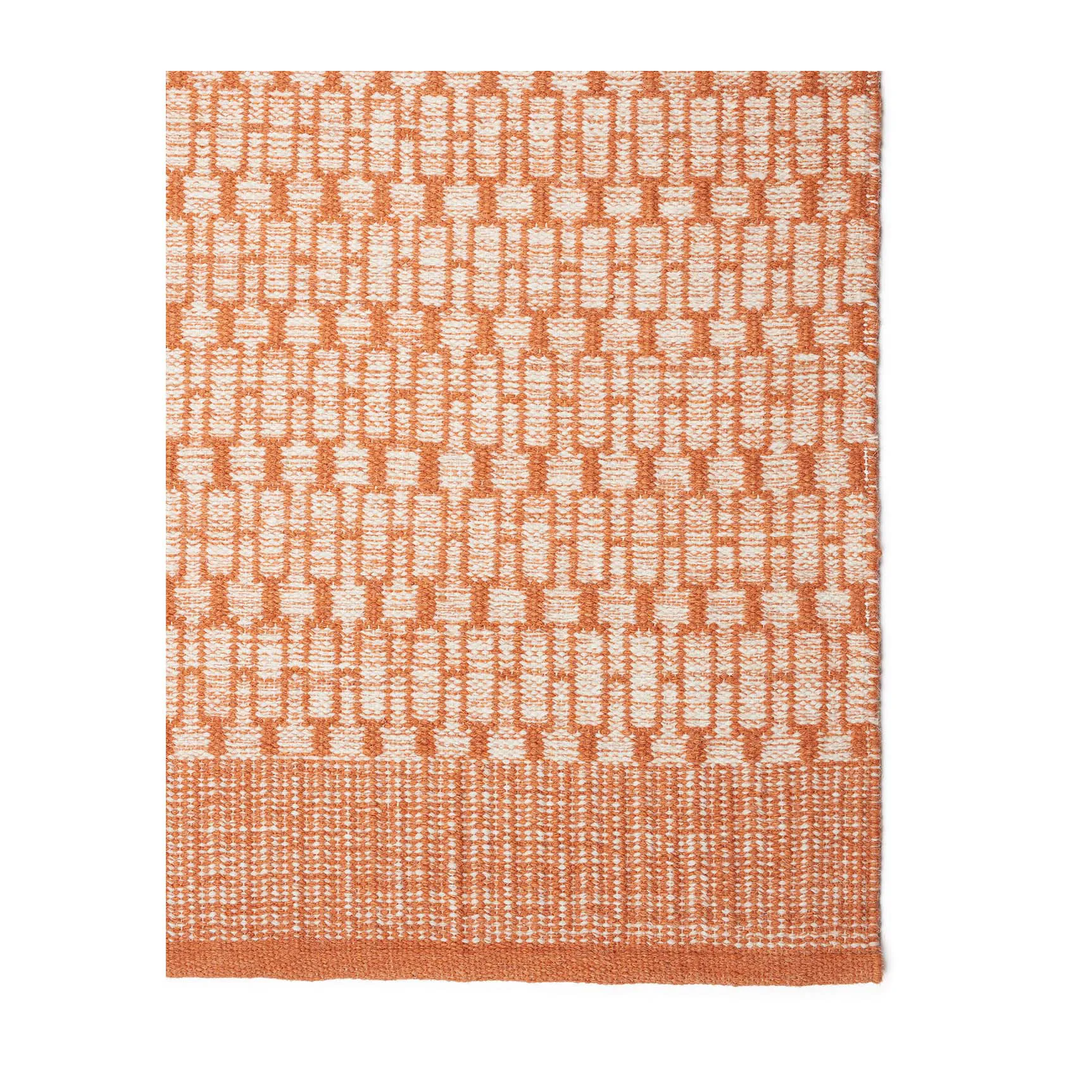 Tapis Mahi 170x240 cm, Blanc cassé-orange Chhatwal & Jonsson