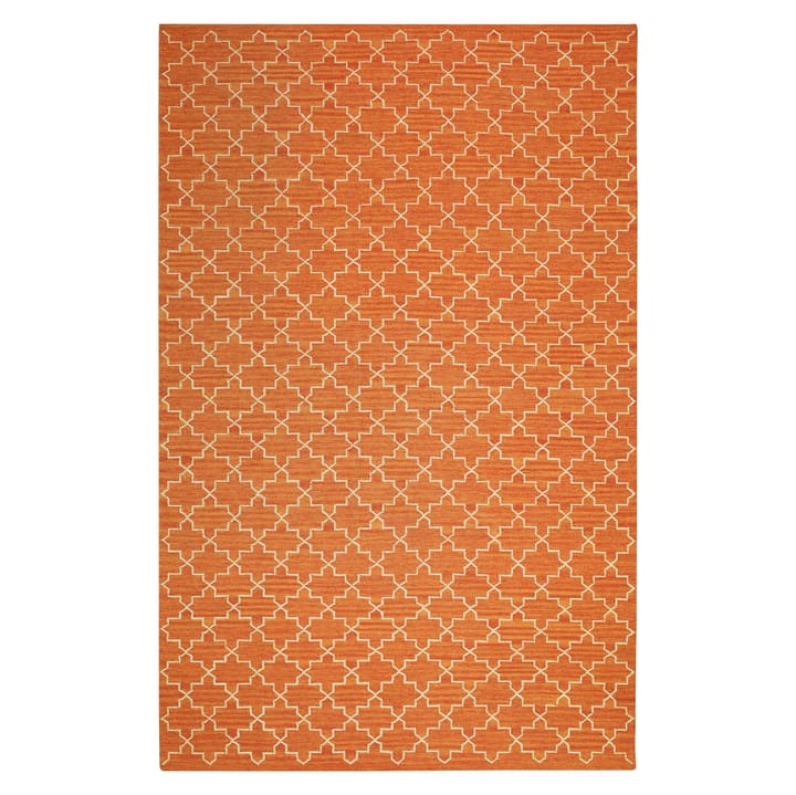 Tapis New Geometric 180 x 272 cm - Mélange orange – blanc cassé - Chhatwal & Jonsson