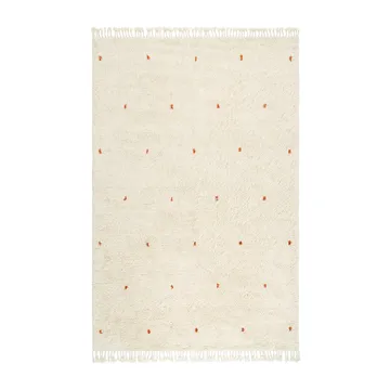 Tapis Ravi 177x266 cm - Off white-orange - Chhatwal & Jonsson