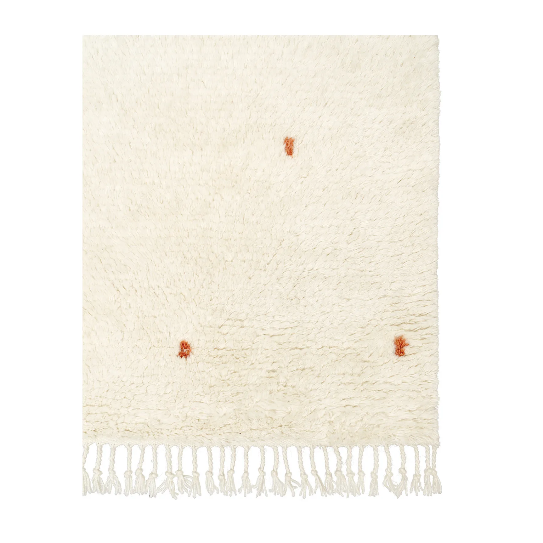 Tapis Ravi 177x266 cm, Off white-orange Chhatwal & Jonsson