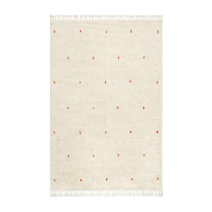 Tapis Ravi 230x320 cm - Blanc cassé-orange - Chhatwal & Jonsson