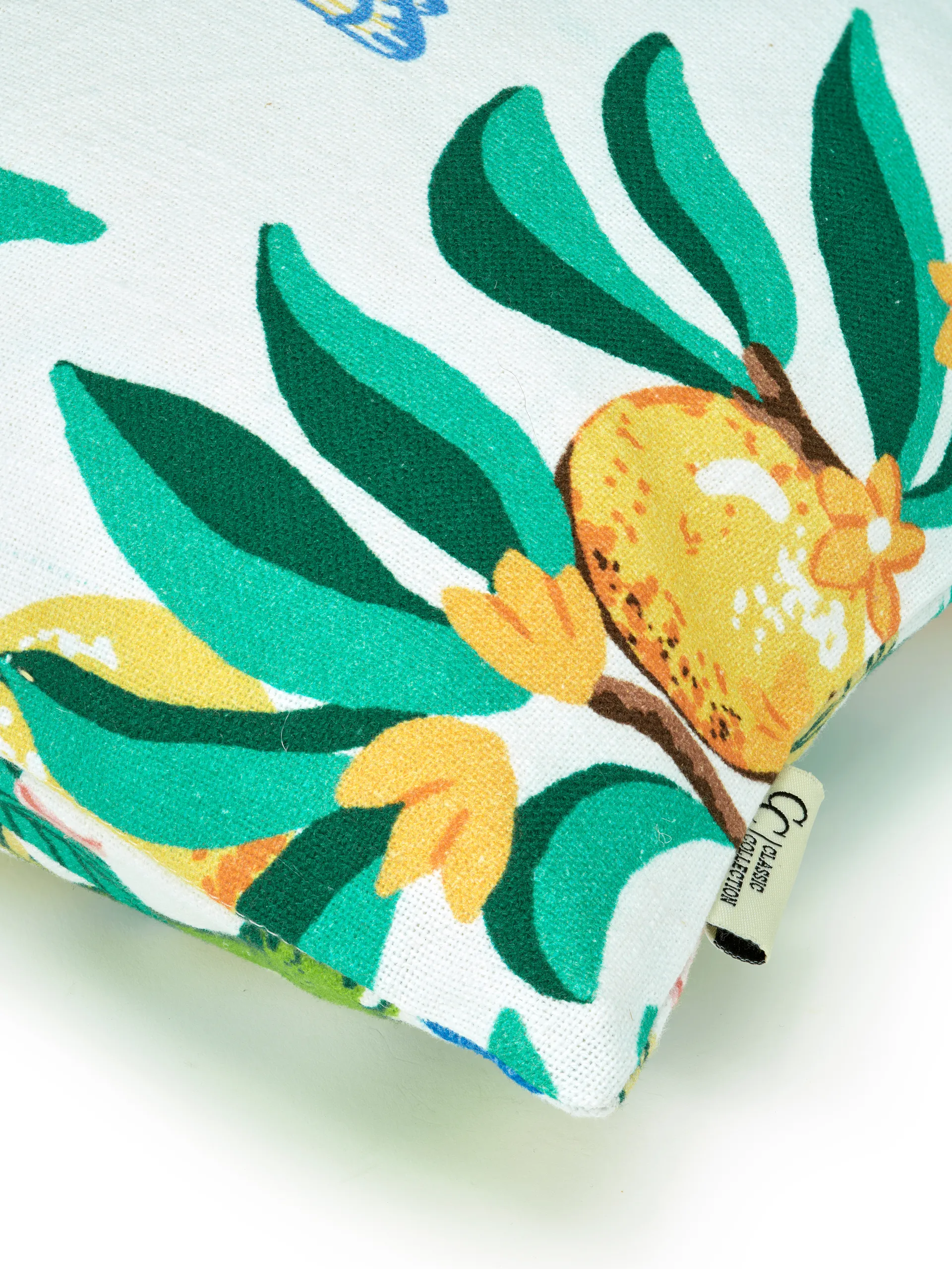 Botanical Orange housse de coussin 50x50 cm, White Classic Collection