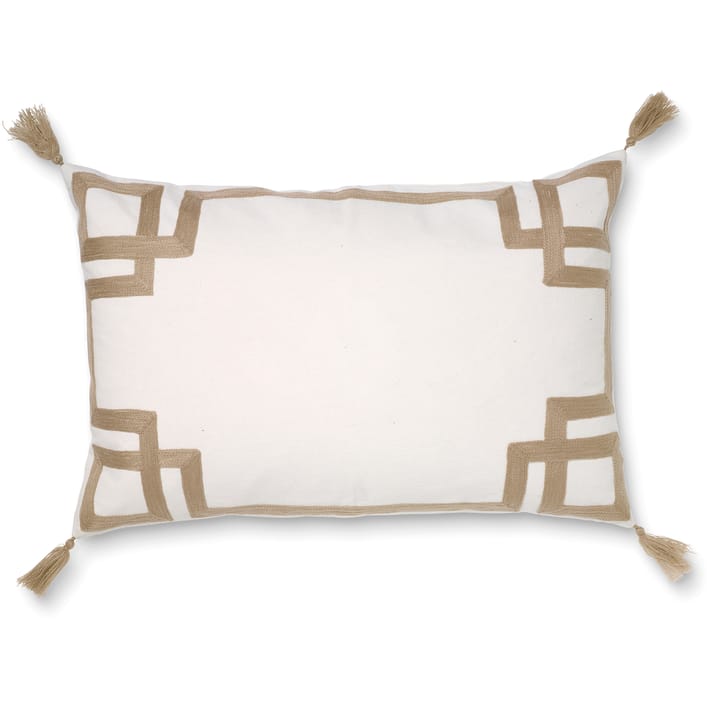 Coussin Apollo 40 x 60cm - Simply taupe-blanc - Classic Collection