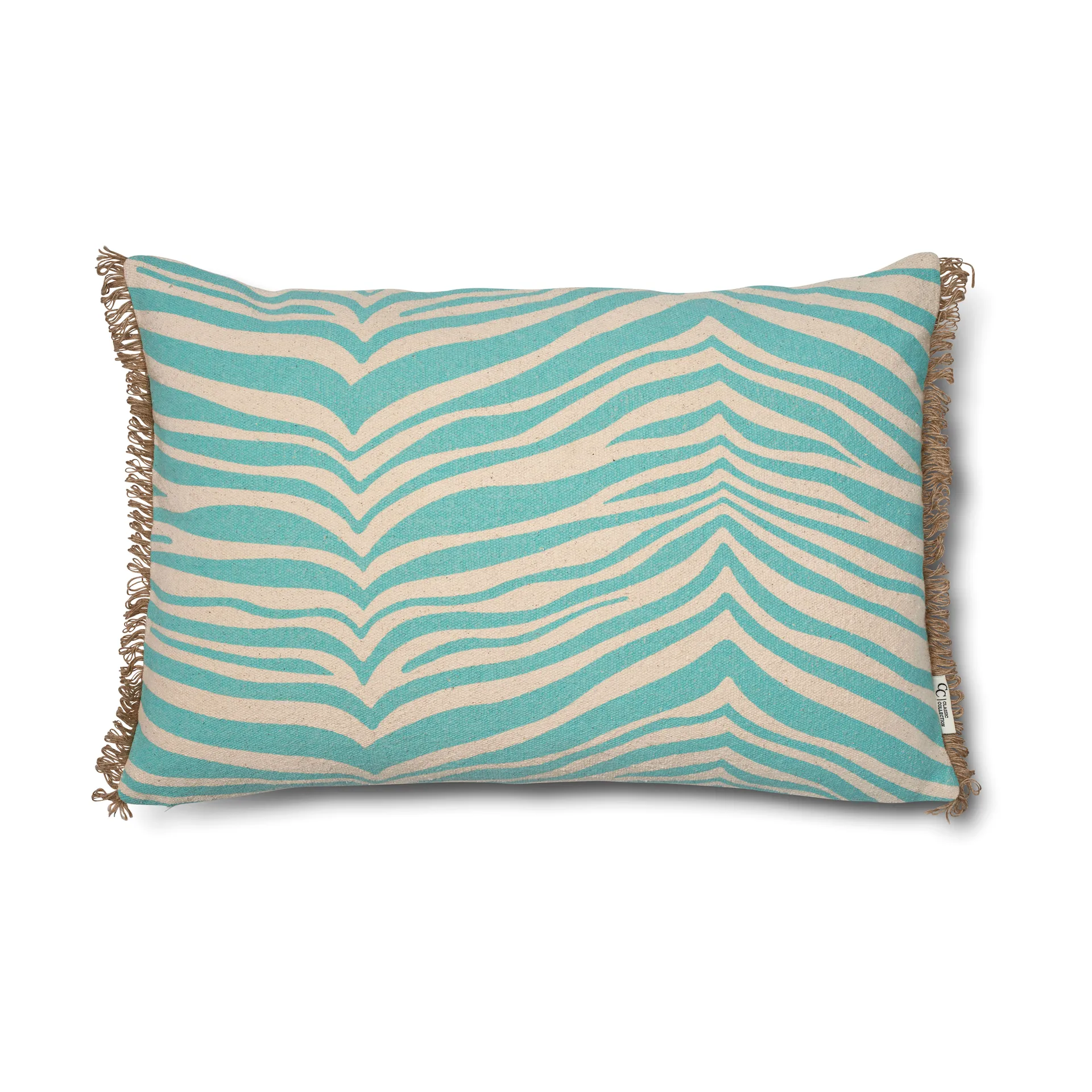 Coussin Classic Collection Zebra 40x60 cm, Aqua Classic Collection