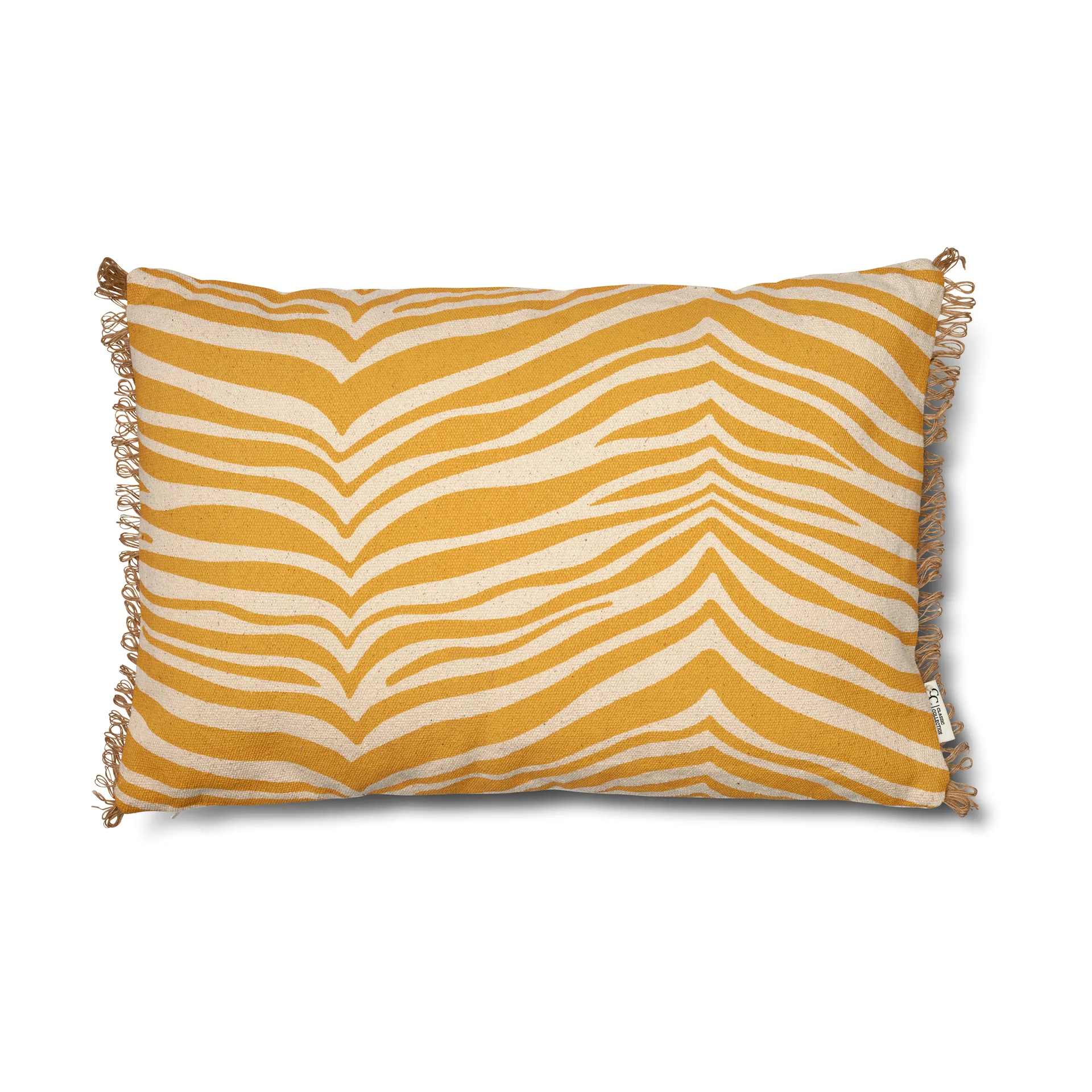 Coussin Classic Collection Zebra 40x60 cm, Yellow Classic Collection