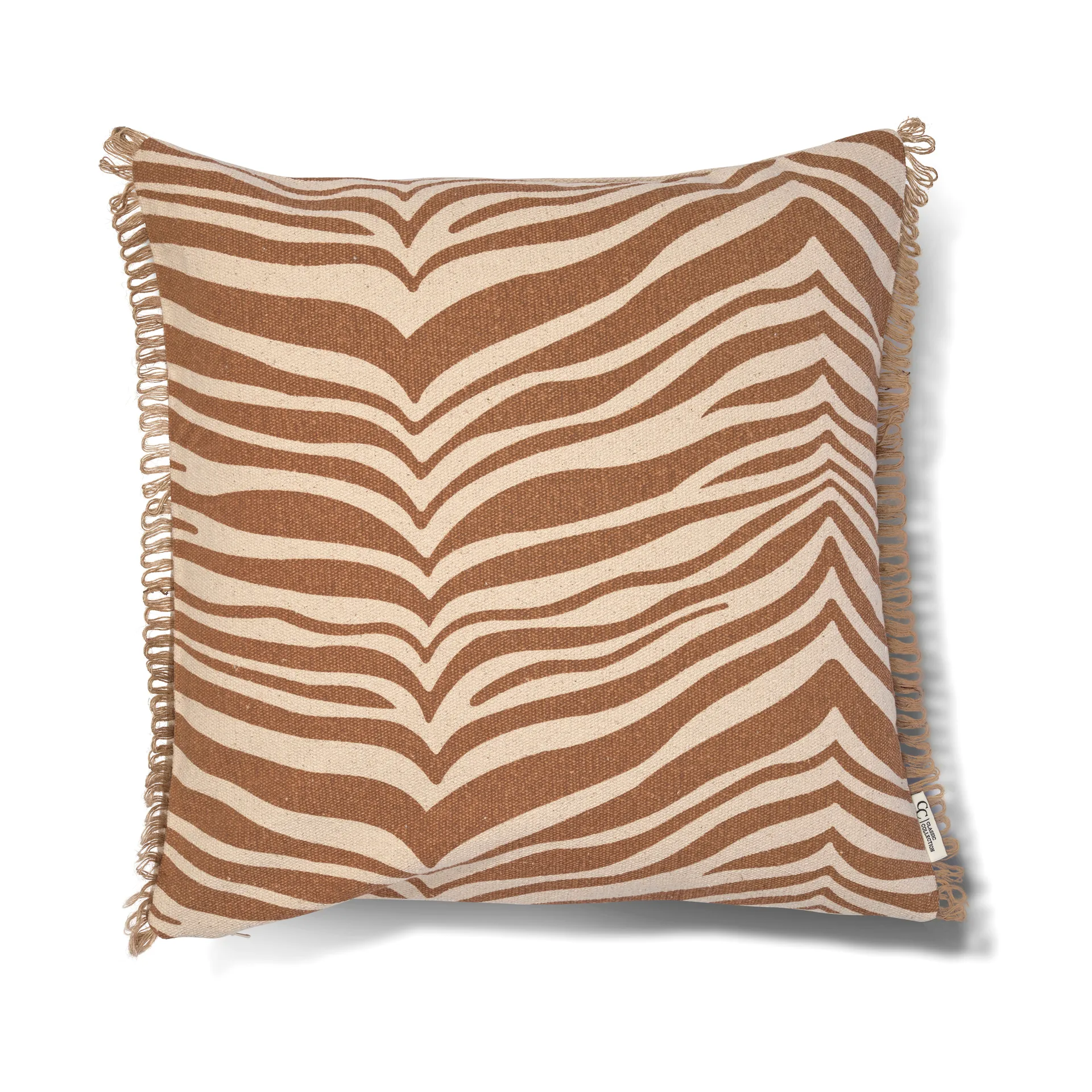 Coussin Classic Collection Zebra 50x50 cm, Glazed Ginger Classic Collection