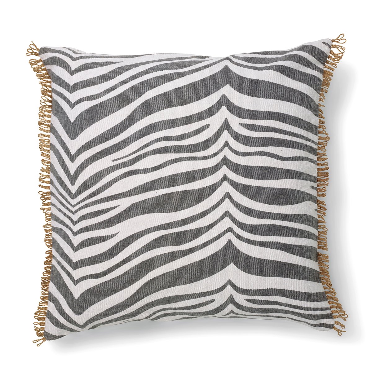 Classic Collection Coussin Zebra 50 x 50cm Titanium