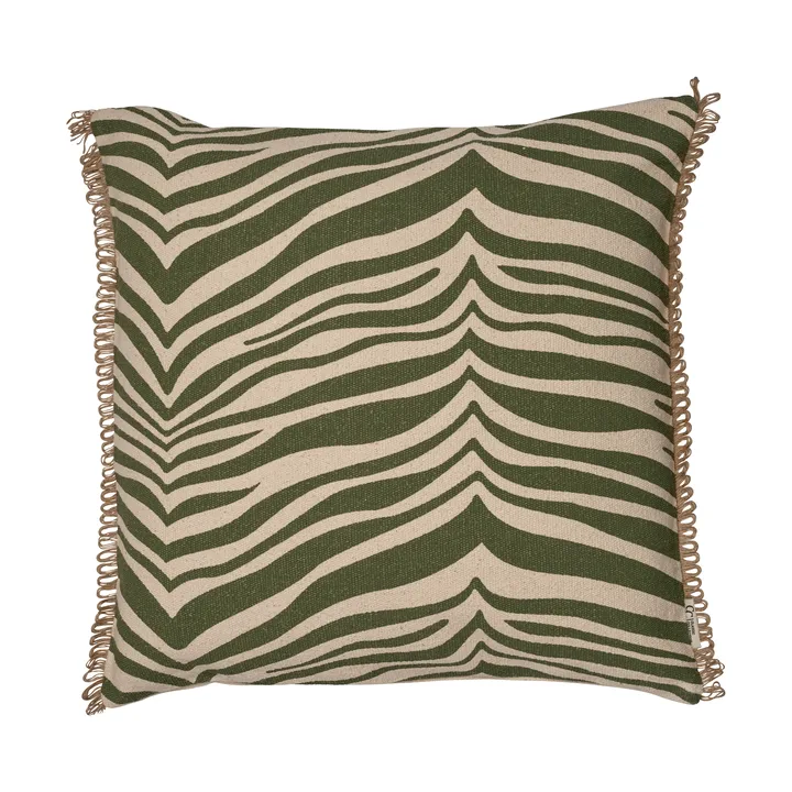 Coussin Zebra 50 x 50cm - Vert - Classic Collection