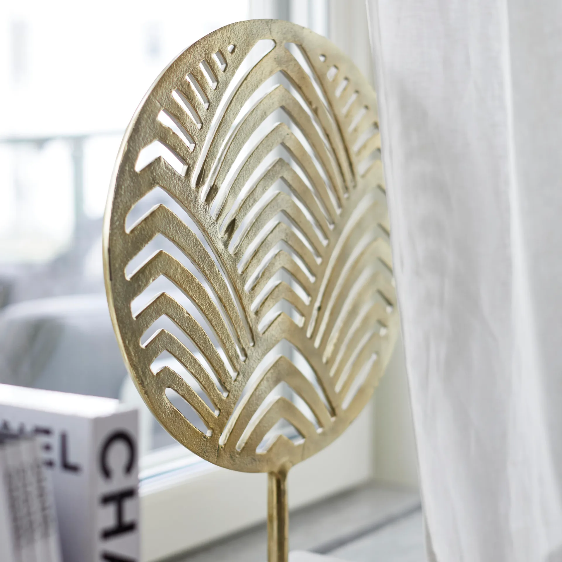 Décoration Palm Beach 50cm, Guld Classic Collection
