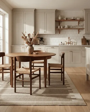 Falsterbo tapis en laine - Beige, 170x230 cm - Classic Collection