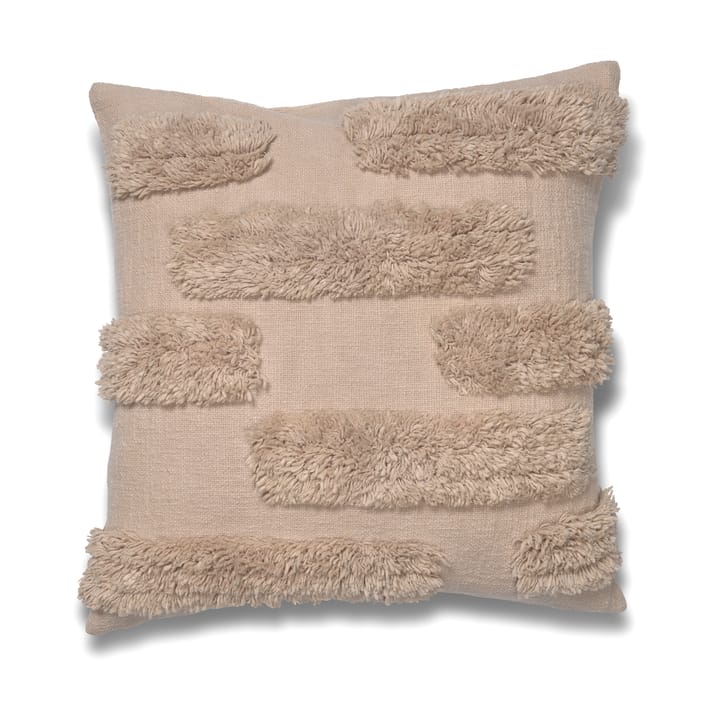 Housse de coussin Bricks 50x50 cm - Beige - Classic Collection