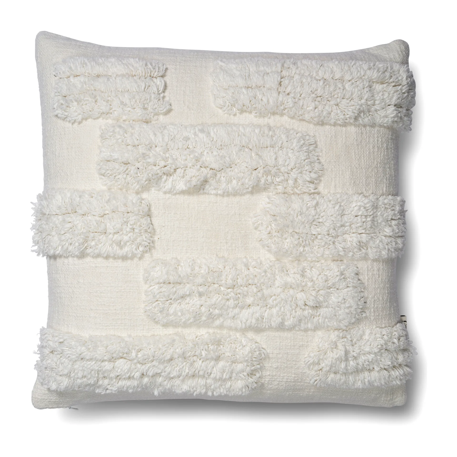 Housse de coussin Bricks 50x50 cm, Blanc Classic Collection