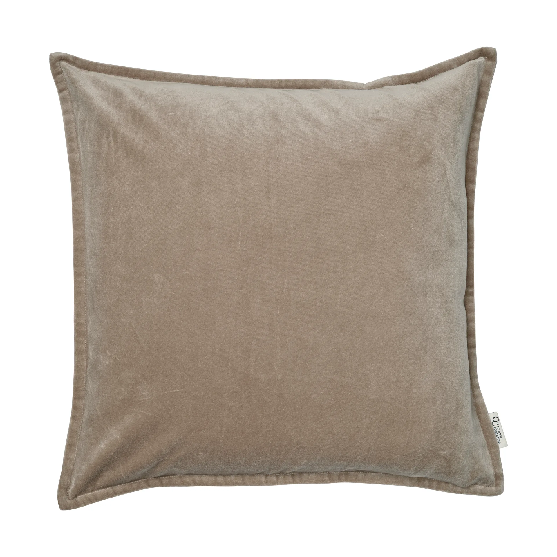 Housse de coussin Classic Velvet 50x50 cm, Beige Classic Collection
