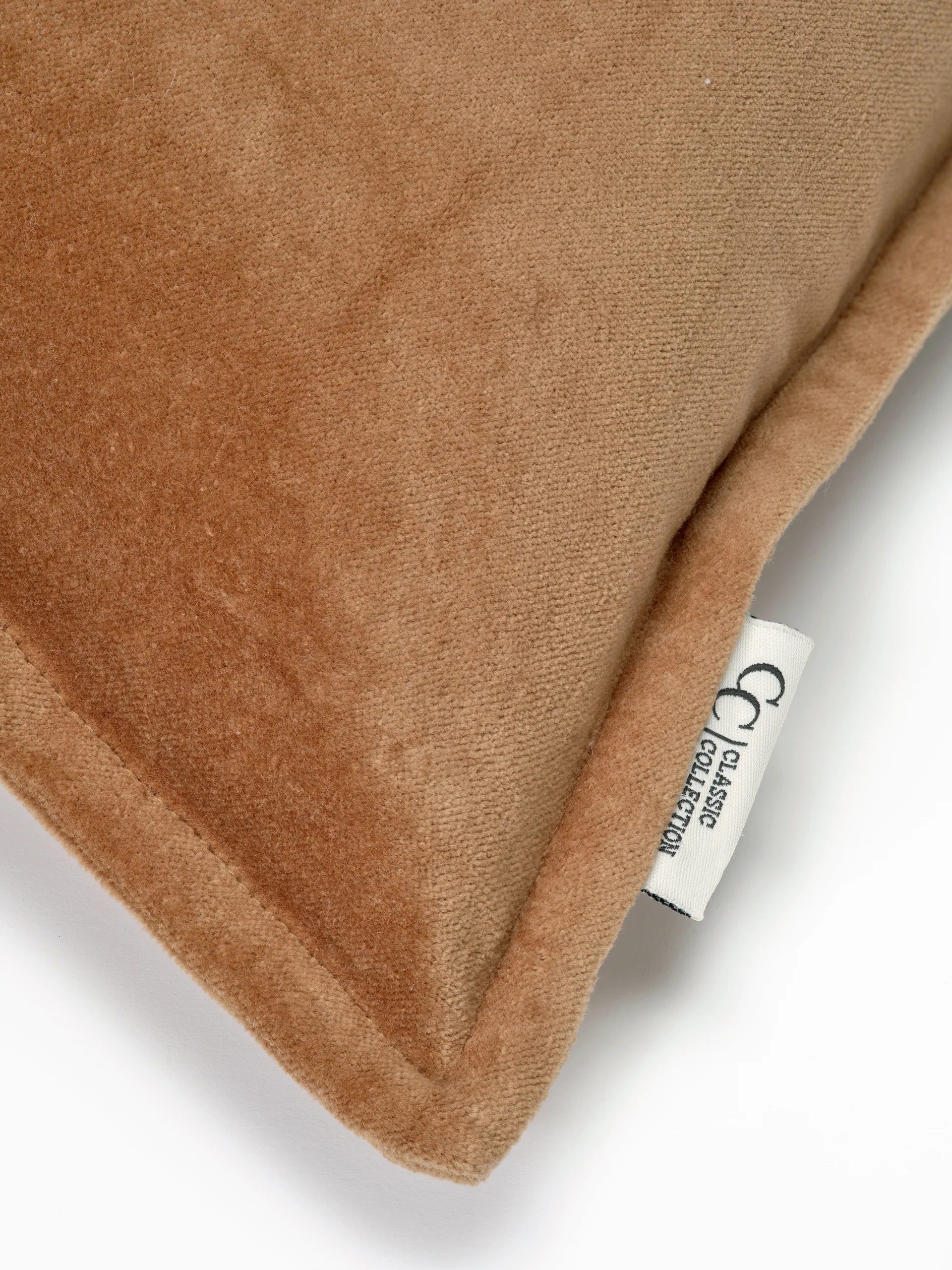Housse de coussin Classic Velvet 50x50 cm, Brown Classic Collection