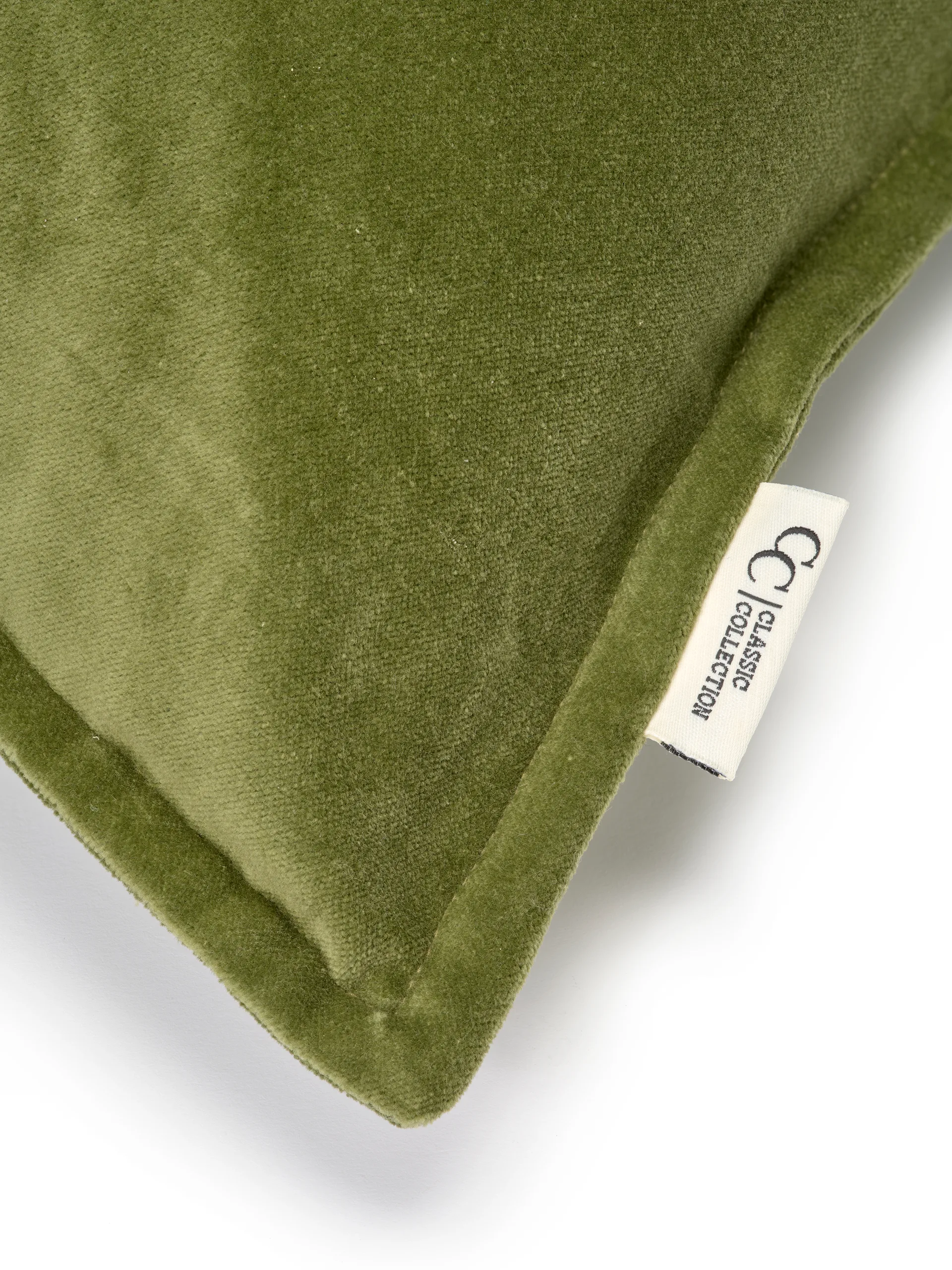 Housse de coussin Classic Velvet 50x50 cm, Green Classic Collection